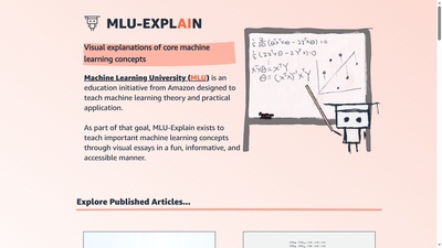 MLU-Explain (머신러닝 개념 시각 해설)